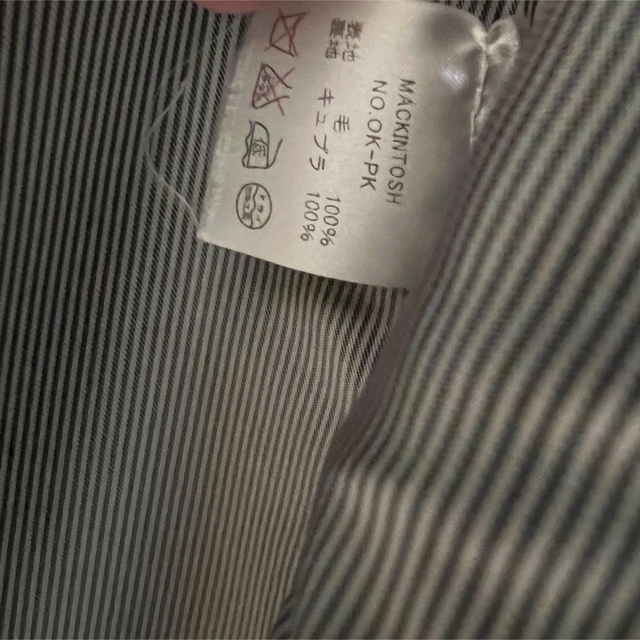 MACKINTOSH(マッキントッシュ)のマッキントッシュ　ダンケルド　ブラック　サイズ34 メンズのジャケット/アウター(ステンカラーコート)の商品写真
