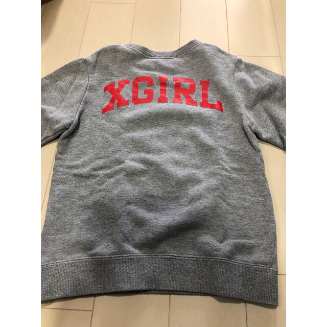 X-girl Stages(エックスガールステージス)のトレーナー キッズ/ベビー/マタニティのキッズ服男の子用(90cm~)(Tシャツ/カットソー)の商品写真