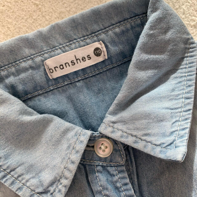 Branshes(ブランシェス)の美品‼️branshes　シャツ　110 キッズ/ベビー/マタニティのキッズ服女の子用(90cm~)(ジャケット/上着)の商品写真