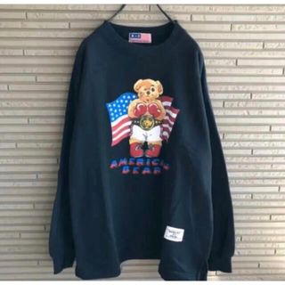 【古着】AMERICAN BEARスウェット(スウェット)