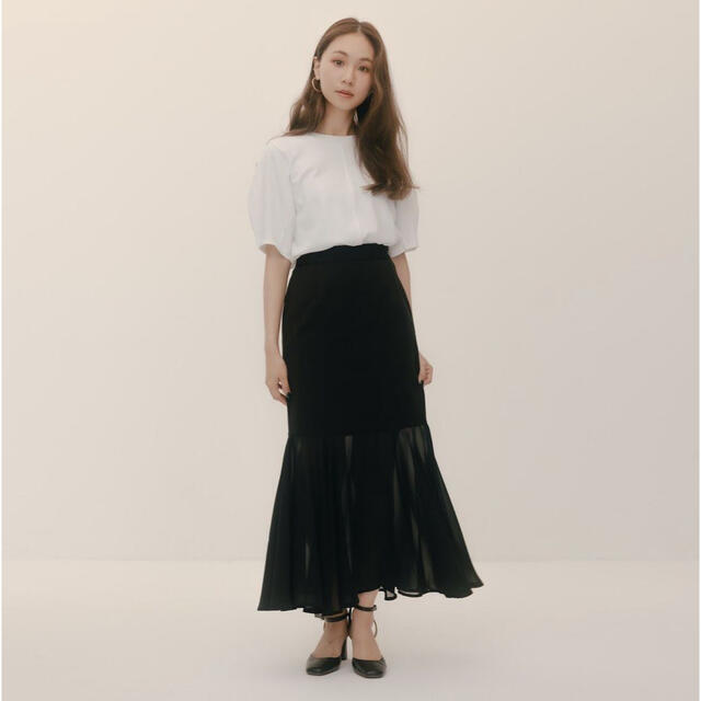 RANDEBOO Mermaid chiffon long skirt