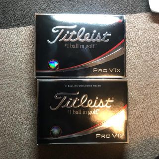 タイトリスト(Titleist)のゴルフボール　タイトリスト　Pro V1x 2箱 ロー&11 33 55 77(ゴルフ)