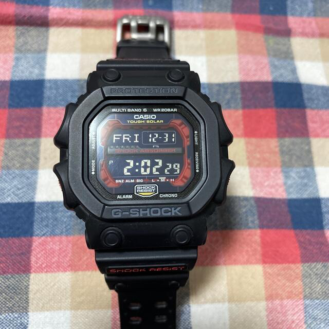 G-SHOCK】 GX-56-1A タフソーラー搭載で電池交換不要。 - 腕時計(デジタル)