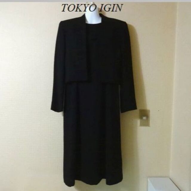 東京イギンTOKYO IGIN9号礼服リボン高級ブラックフォーマルの通販 by ぴこ's shop｜ラクマ