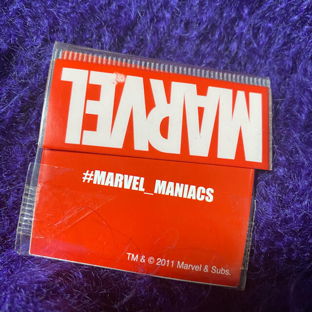 MARVEL(マーベル)の【2011 MARVEL MANIACS／送料込・即購入可】マーベルピンバッジ エンタメ/ホビーの漫画(アメコミ/海外作品)の商品写真