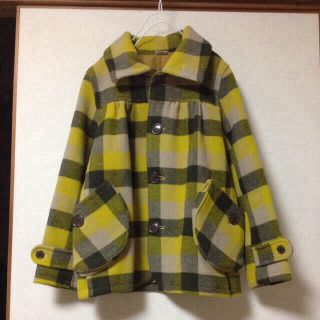 アロー(ARROW)のARROW＊可愛いチェックコート(ダッフルコート)