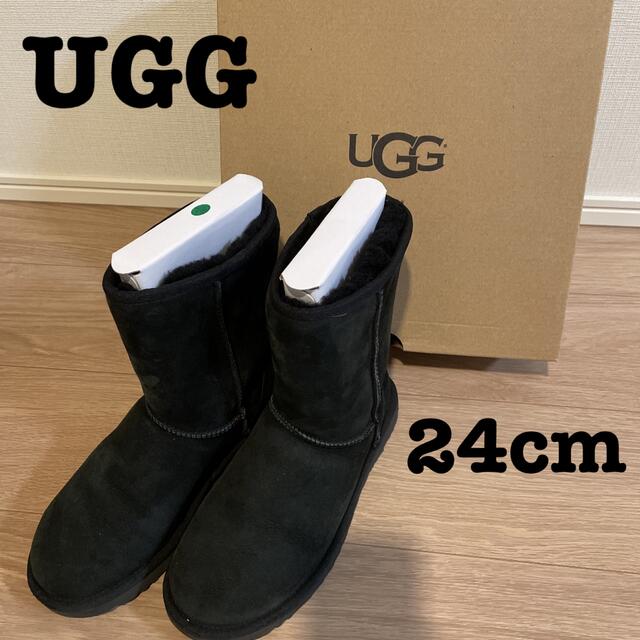 UGG ムートンブーツ　24cm クラシックショートブーツ