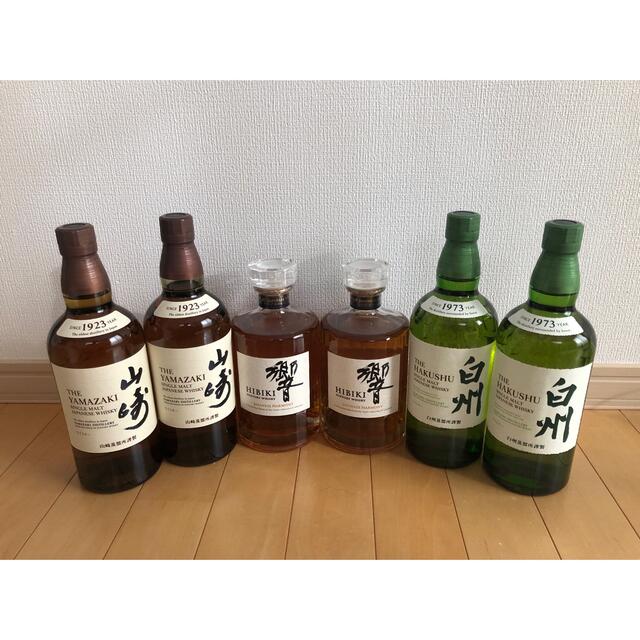 SUNTORY 山崎 白州 NV 響 JH 計6本 新品未開栓