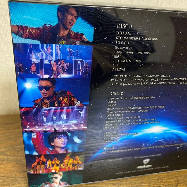 三代目 J Soul Brothers(サンダイメジェイソウルブラザーズ)の三代目　J　Soul　Brothers　LIVE　TOUR　2015「BLUE　 エンタメ/ホビーのDVD/ブルーレイ(舞台/ミュージカル)の商品写真