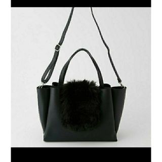 アズールバイマウジー(AZUL by moussy)の2WAY ECO FUR TOTE BAG(トートバッグ)