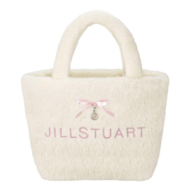 JILL by JILLSTUART(ジルバイジルスチュアート)のジルスチュアート  コスメティックバッグ（ホワイトフローラル）♪  レディースのバッグ(トートバッグ)の商品写真