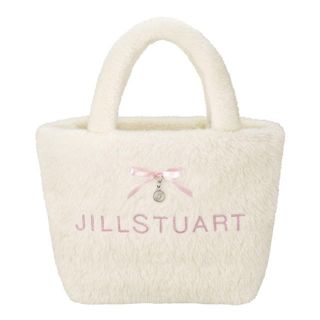 ジルバイジルスチュアート(JILL by JILLSTUART)のジルスチュアート  コスメティックバッグ（ホワイトフローラル）♪ (トートバッグ)