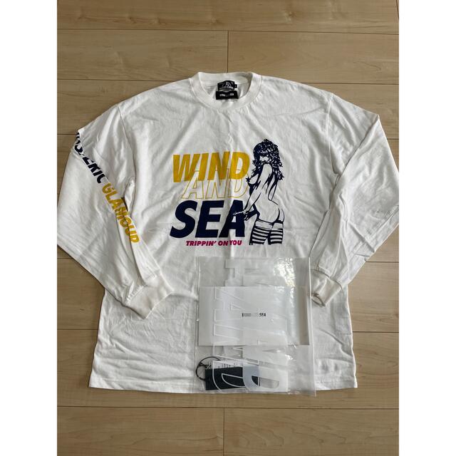 WIND AND SEA x HYSTERIC GLAMOUR 長袖tシャツ - Tシャツ/カットソー