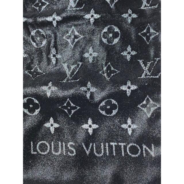 ルイヴィトン モノグラム ベルベット マフラー LOUIS VUITTON