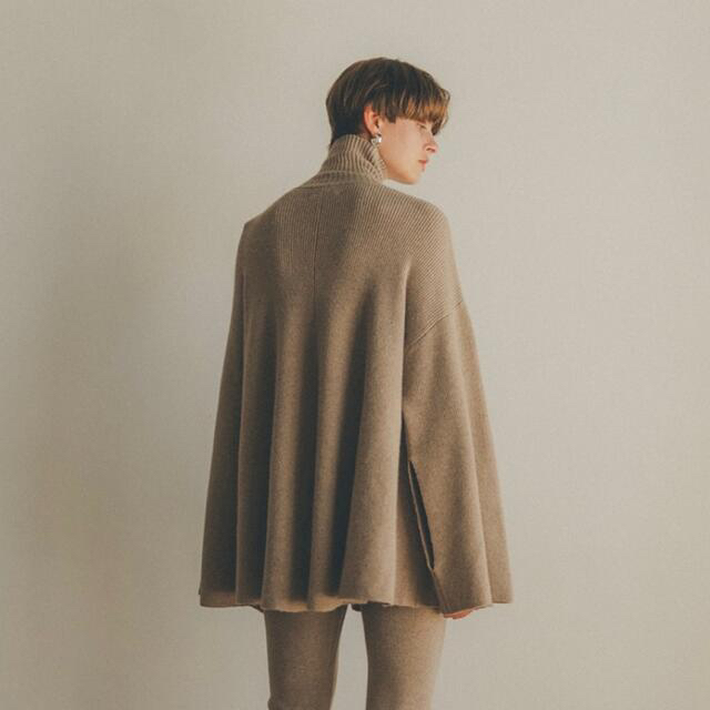 CLANE/2WAY CAPE KNIT TOPS - ニット/セーター