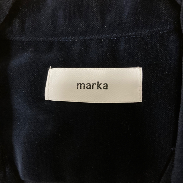 marka(マーカ)のmarka OPEN COLLAR SHIRTS VELVETEEN メンズのトップス(シャツ)の商品写真