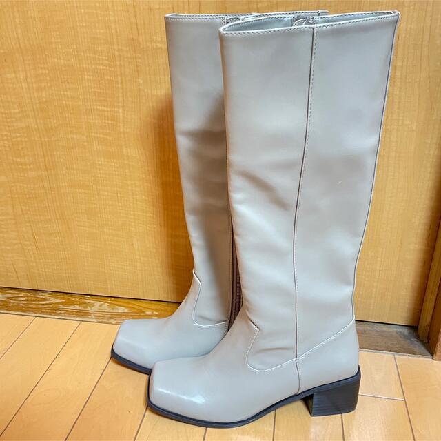 SQUARE TOE LONG ブーツ MOUSSY - ブーツ