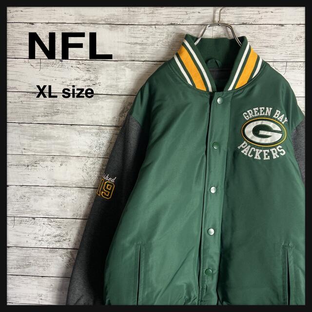 2022A/W新作送料無料 新品 グリーンベイ パッカーズ NFL スタジャン L