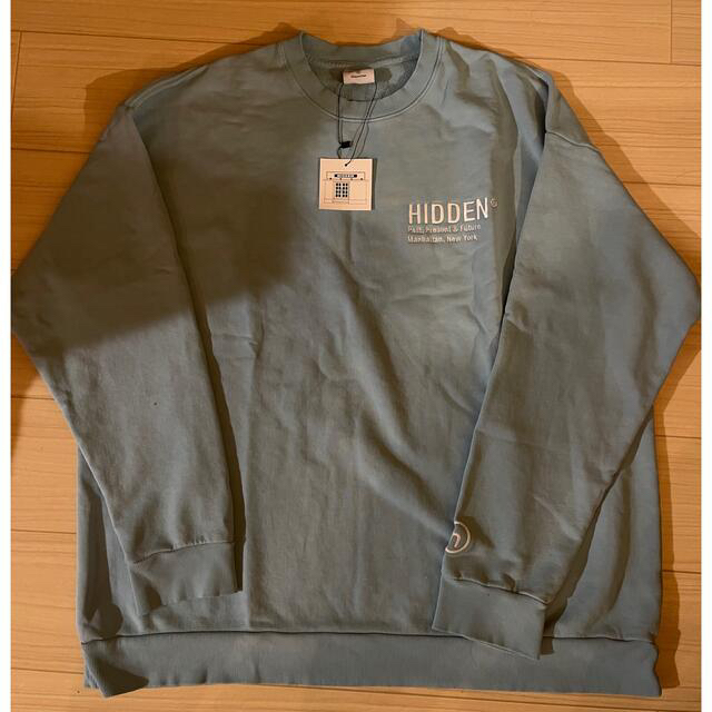 HIDDEN NY LOGO CREWNECK XL 全日本送料無料 www.gold-and-wood.com