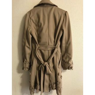 axes femme - アクシーズファム お花満載コート ベージュの通販 by ...