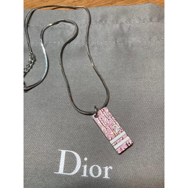 Christian Dior(クリスチャンディオール)の美品 Christian Dior ネックレス トロッター ディオール レディースのアクセサリー(ネックレス)の商品写真