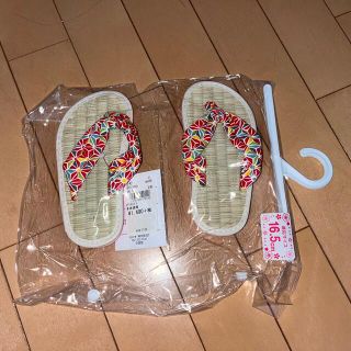 お値下げ　子ども用　サンダル　草履　16.5 新品(下駄/草履)