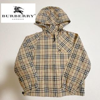 バーバリー(BURBERRY)の【美品】子供服　Burberry バーバリー　ノバチェック　ジャケット　130A(ジャケット/上着)