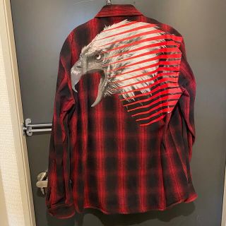 マルセロブロン(MARCELO BURLON)の即購入◎激レア マルセロバーロン ホークシャツ(パーカー)