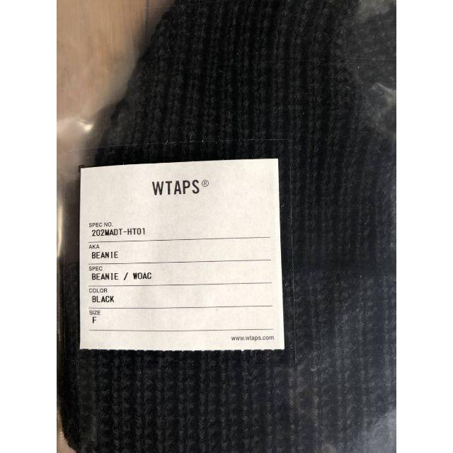 BLACK 20AW WTAPS BEANIE / BEANIE / WOAC