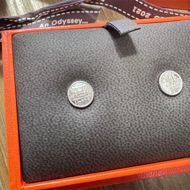 Hermes(エルメス)の新品　エルメス  エクスリブリス　Ex-Libris シルバーピアス　 レディースのアクセサリー(ピアス)の商品写真