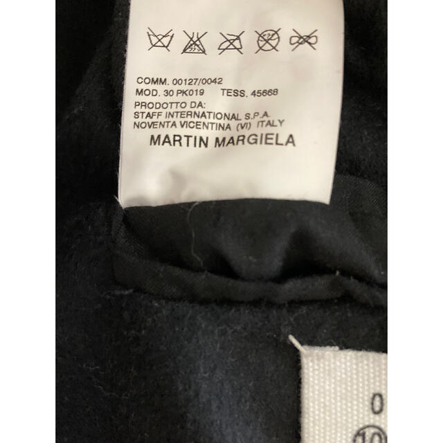 Maison Martin Margiela(マルタンマルジェラ)のMaison Margiela/マルジェラ/ハの字レザーライダース/33 メンズのジャケット/アウター(ライダースジャケット)の商品写真