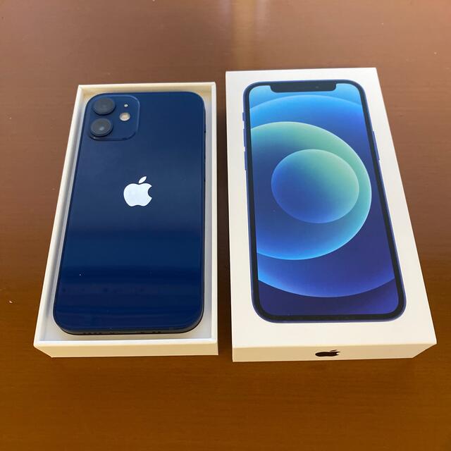 格安即決 iPhone - 新品 iPhone 12 mini 128GB ブルー スマートフォン