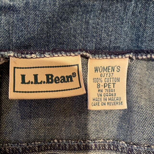 LL BEAN デニムジャンバースカート 3