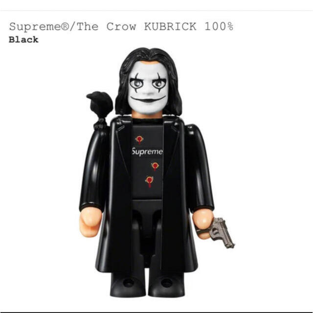 Supreme The Crow KUBRICK 100%  シュプリーム