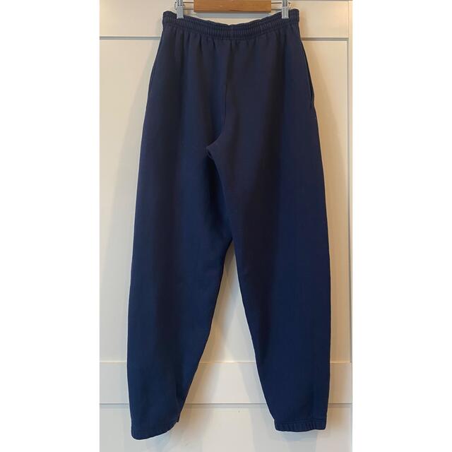 90s y2k old nike sweat pant navy