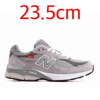 ニューバランス(New Balance)の23.5cm NEW BALANCE M990VS3 GREY 新品未使用(スニーカー)