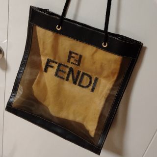 良質トップ 美品 FENDI フェンディ エピレザー FFロゴ ヴィンテージ