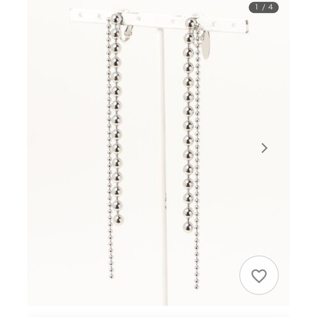 UNITED ARROWS(ユナイテッドアローズ)の専用！！シーズマーラ 22pre-spring Ball chain ピアス レディースのアクセサリー(ピアス)の商品写真