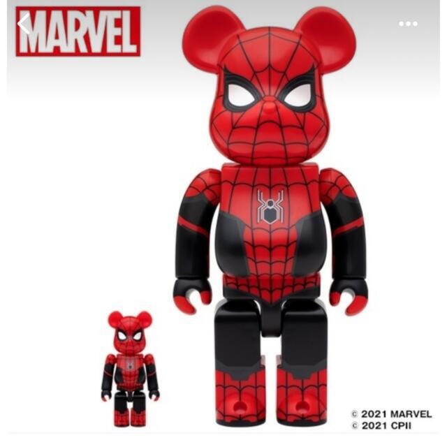 BE@RBRICK SPIDER-MAN 100% & 400%キャラクターグッズ