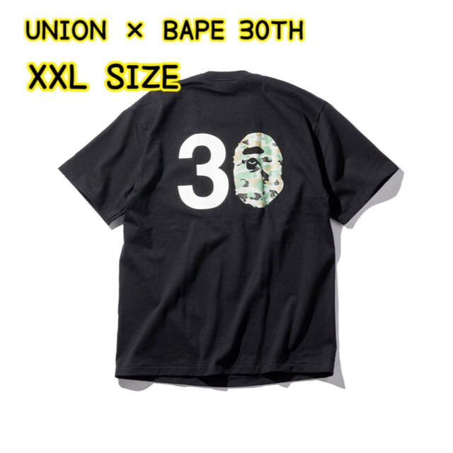 UNION × BAPE 30TH TEE