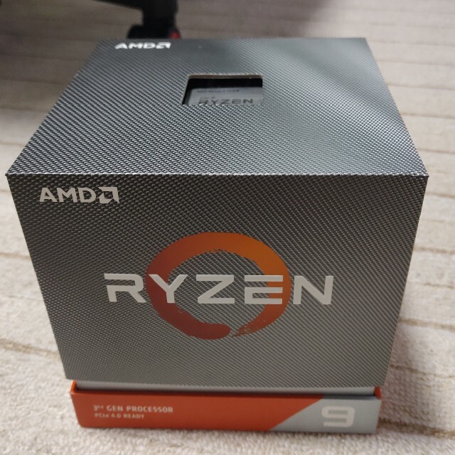 PC周辺機器【完動品】AMD Ryzen 9 3900X with Wraith Prism