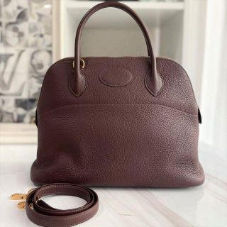 エルメス(Hermes)の美品☆　エルメス　ボリード31　トリヨン　ハバナ　□G刻印(ハンドバッグ)