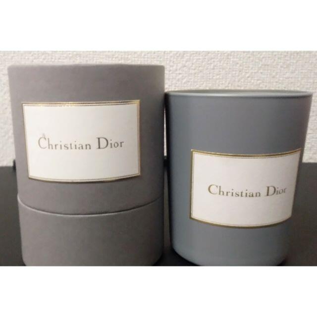 Christian Dior(クリスチャンディオール)のディオール　Dior キャンドル　アロマキャンドル　2個セット コスメ/美容のリラクゼーション(キャンドル)の商品写真