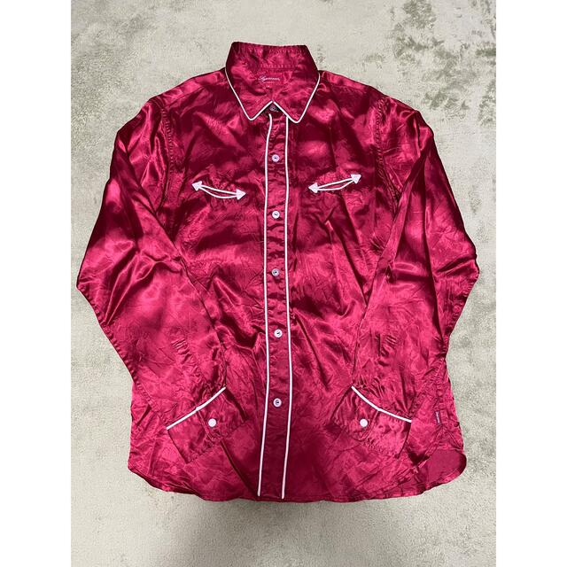 Supreme 16AW Satin Western Shirt