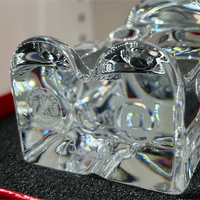 Baccarat(バカラ)の正規品/Baccarat BE@RBRICK/バカラ クリスタル エンタメ/ホビーのフィギュア(その他)の商品写真