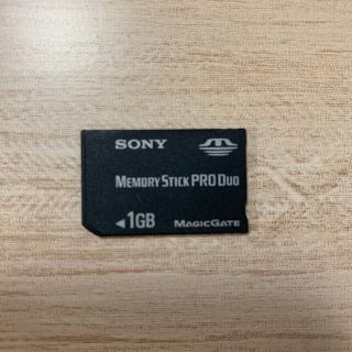 ソニー(SONY)のソニー製 メモリースティック PRO Duo 1GB(その他)