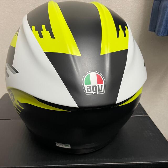 AGV K6 カーボンアラミドFグレイ/ブラック/ライム　EU