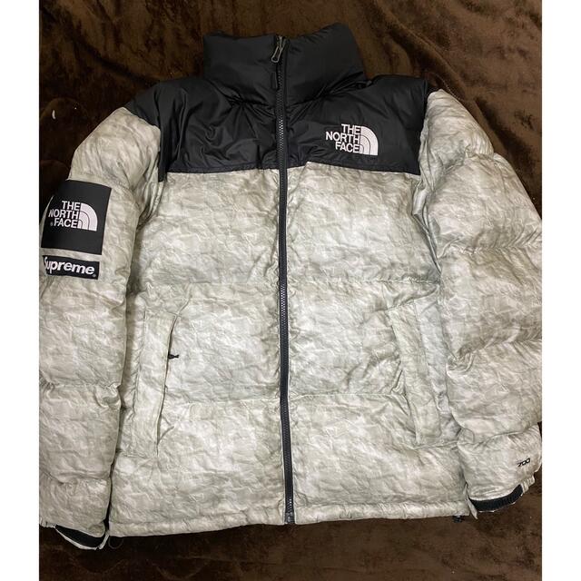 美品 Supreme North Face Paper Nuptse 紙ヌプシ