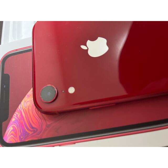 アップル iphonexr  64GBレッド　箱なし スマホ/家電/カメラのスマートフォン/携帯電話(スマートフォン本体)の商品写真