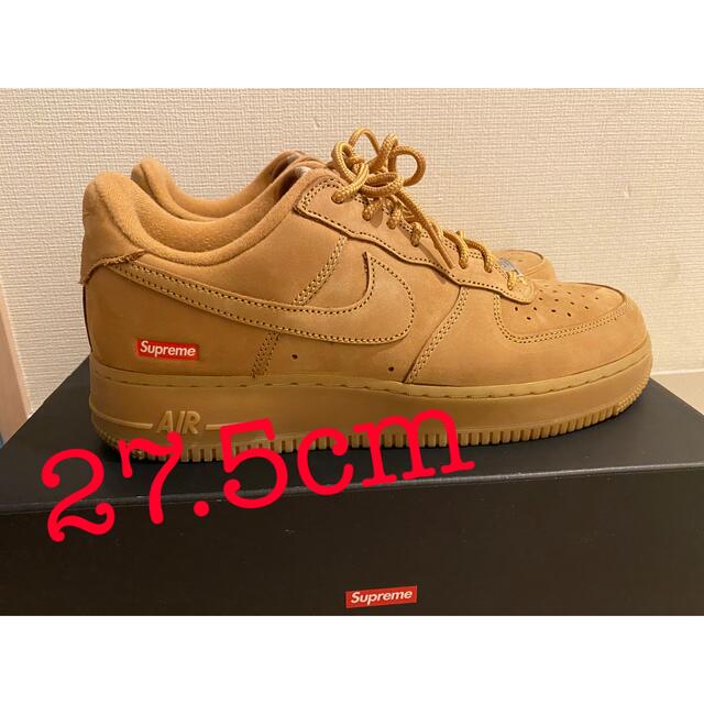 Supreme Nike Air Force 1 Wheat 27.5